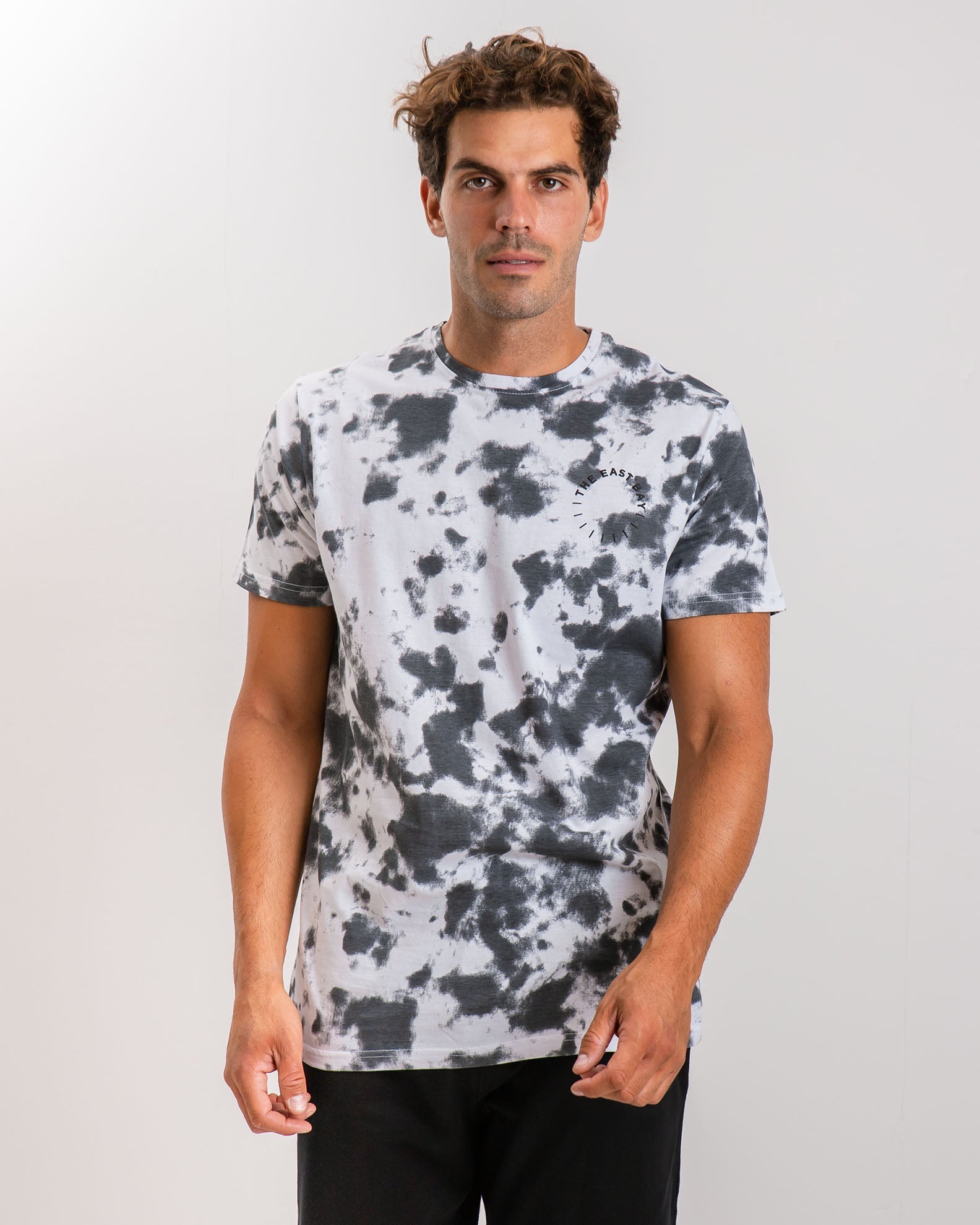 Men's short-sleeved t-shirt 'Tie dye'-ANTRA