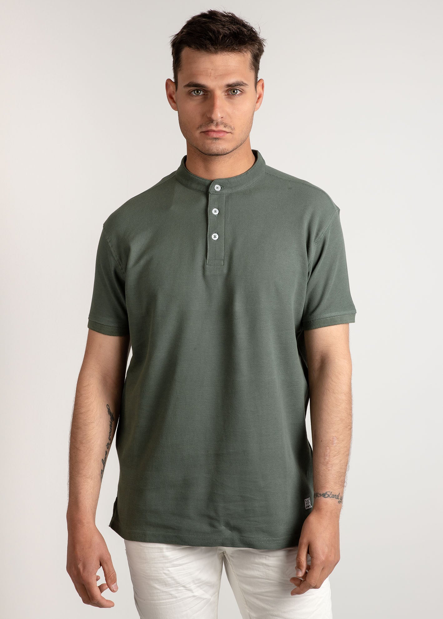 Ανδρική μπλούζα polo 'Dream'-KHAKI