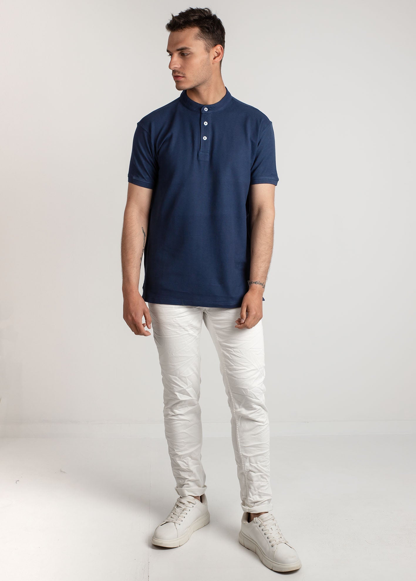 Ανδρική μπλούζα polo 'Dream'-NAVY