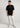 Ανδρικό oversized t-shirt 'New horizons'-BLACK