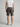 Ανδρική βερμούδα φούτερ με τσέπες 'Bo terry' standard fit-GREY