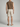 Ανδρική βερμούδα φούτερ με τσέπες 'Bo terry' standard fit-BEIGE