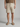 Ανδρική βερμούδα φούτερ με τσέπες 'Bo terry' standard fit-BEIGE