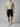 Ανδρική βερμούδα φούτερ με τσέπες 'Bo terry' standard fit-BLACK