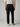 Ανδρικό παντελονι linen /cotton comfort fit 'Garland'-BLACK
