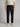 Ανδρικό παντελονι linen /cotton comfort fit 'Garland'-BLACK