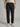 Men's linen trousers with elastic waist 'Wiley'-BLACK