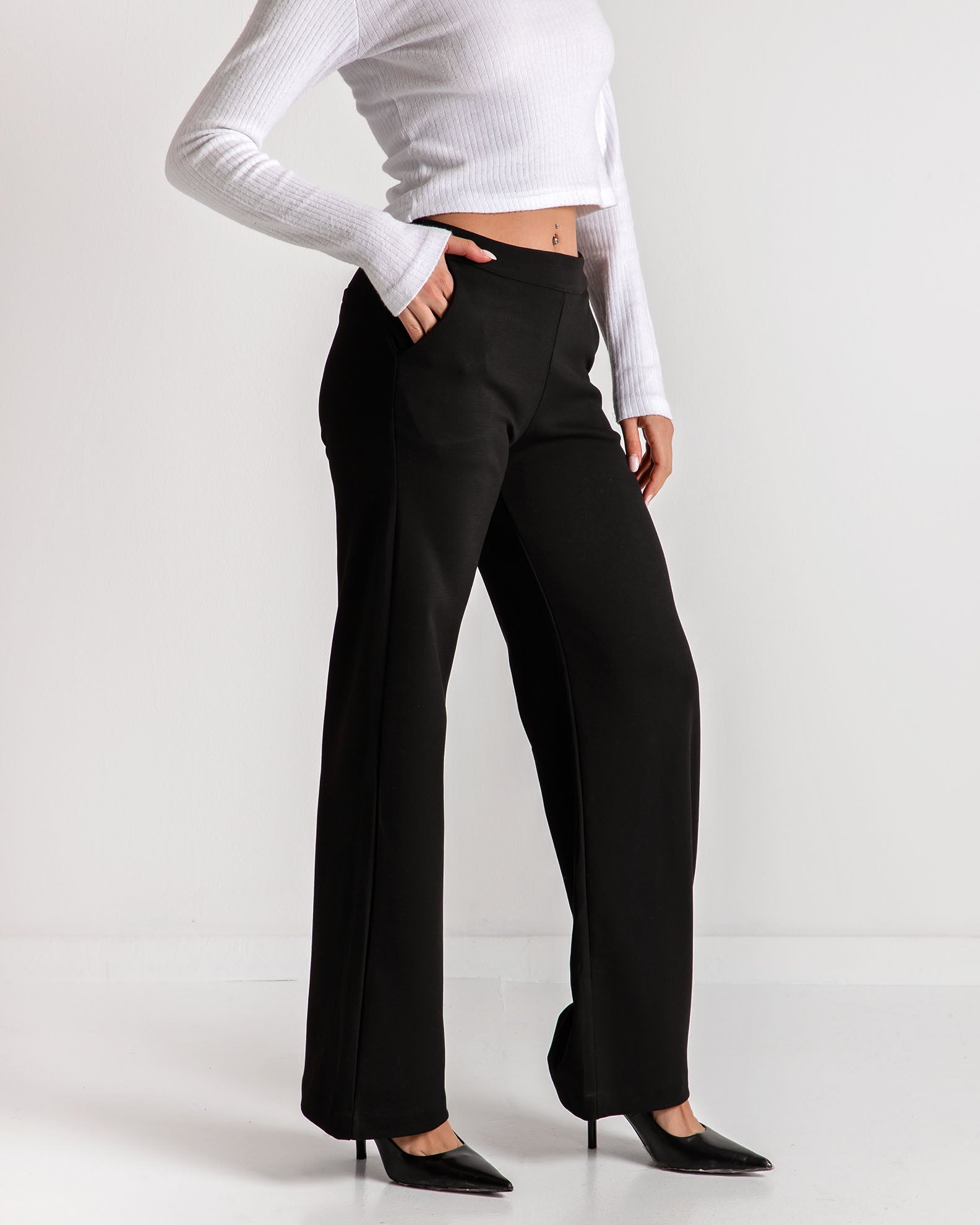 Women's trousers 'Id44una'-black