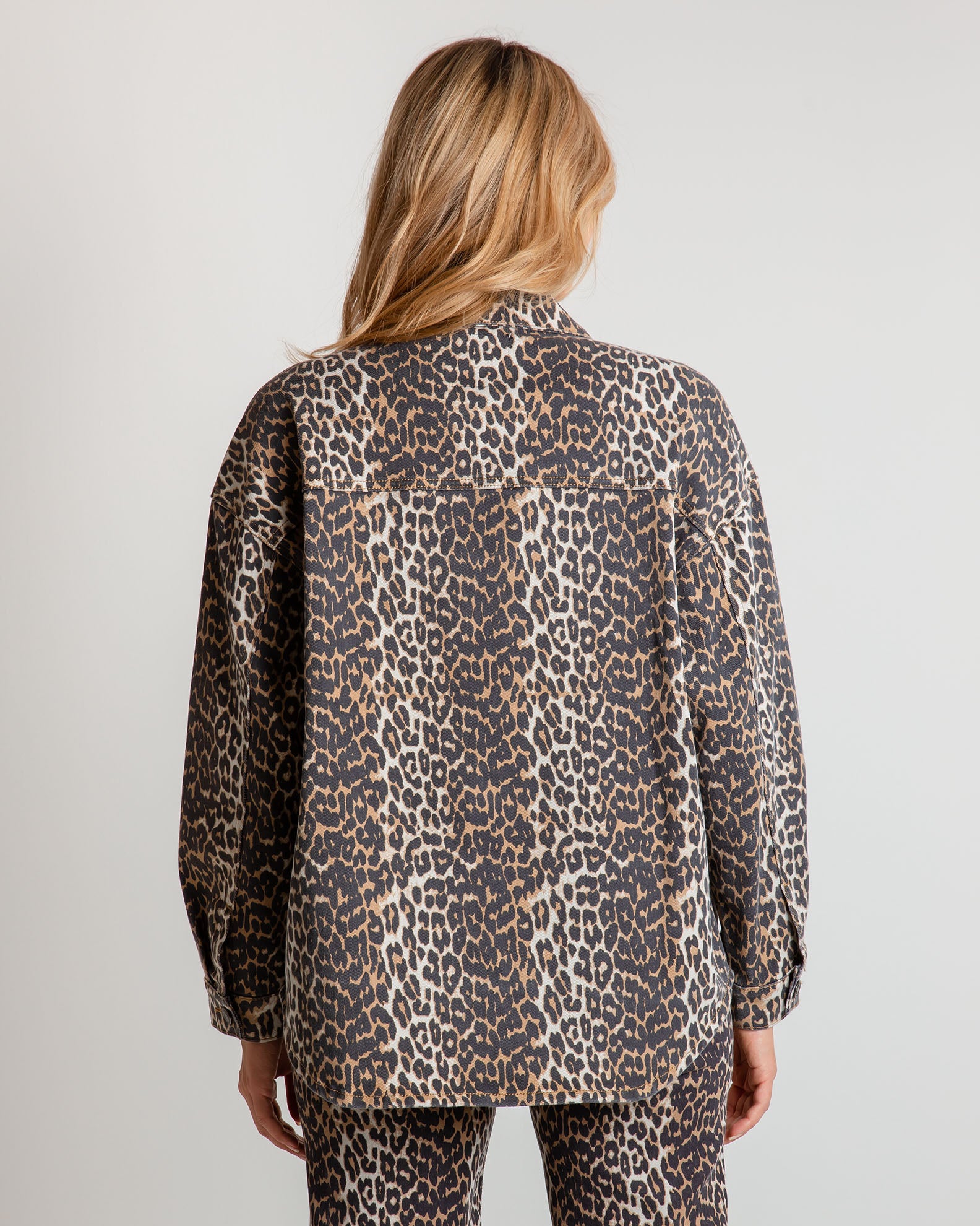 Women's leopard jacket 'Pa44yda'-7671 leo