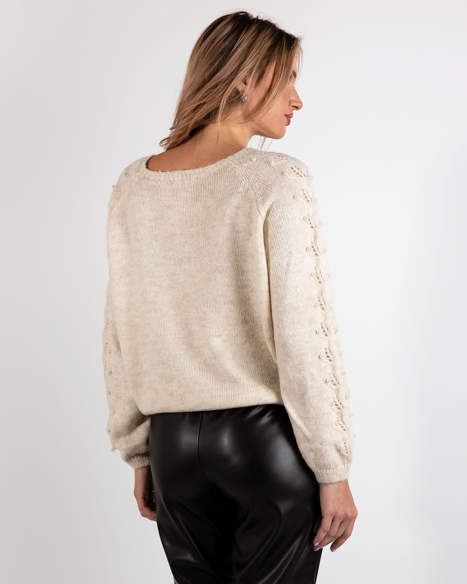 Women's pullover 'De44lia'-beige