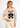 Γυναικείο πλεκτό με σχέδιο 'Te44d'-beige/ navy teddy