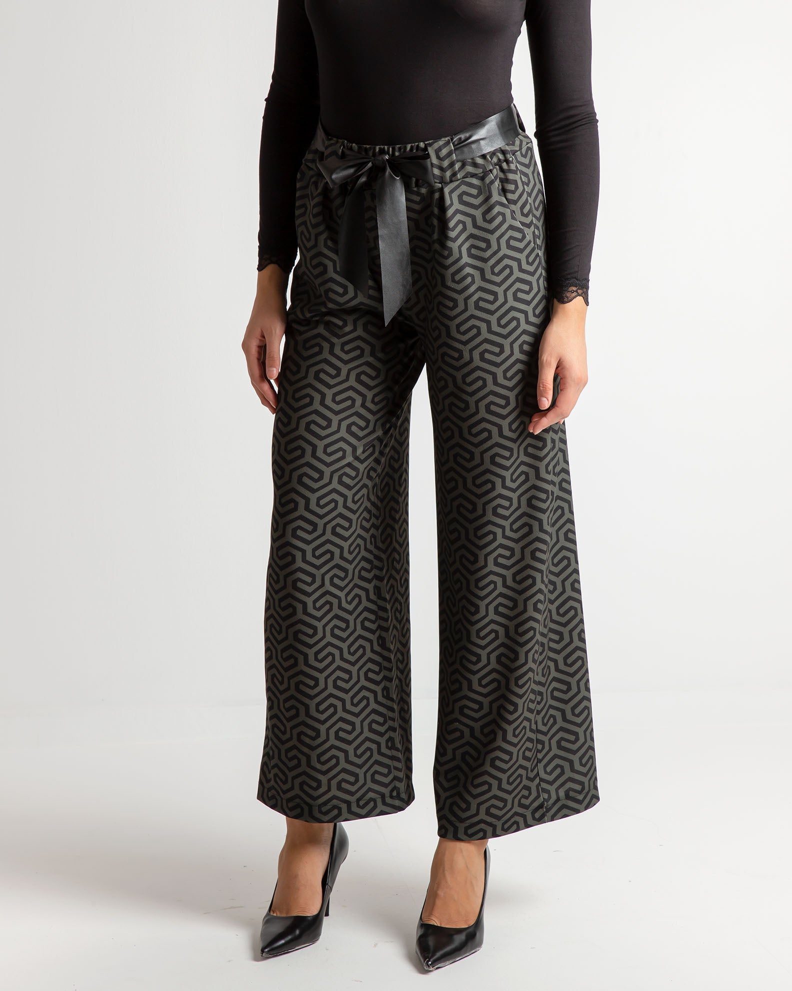 Women's printed trousers 'Ni44a'