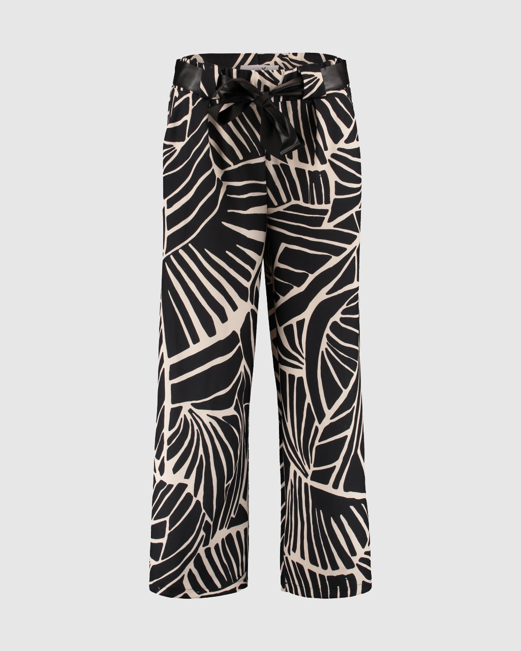 Women's printed pants 'Ni44a'-black div