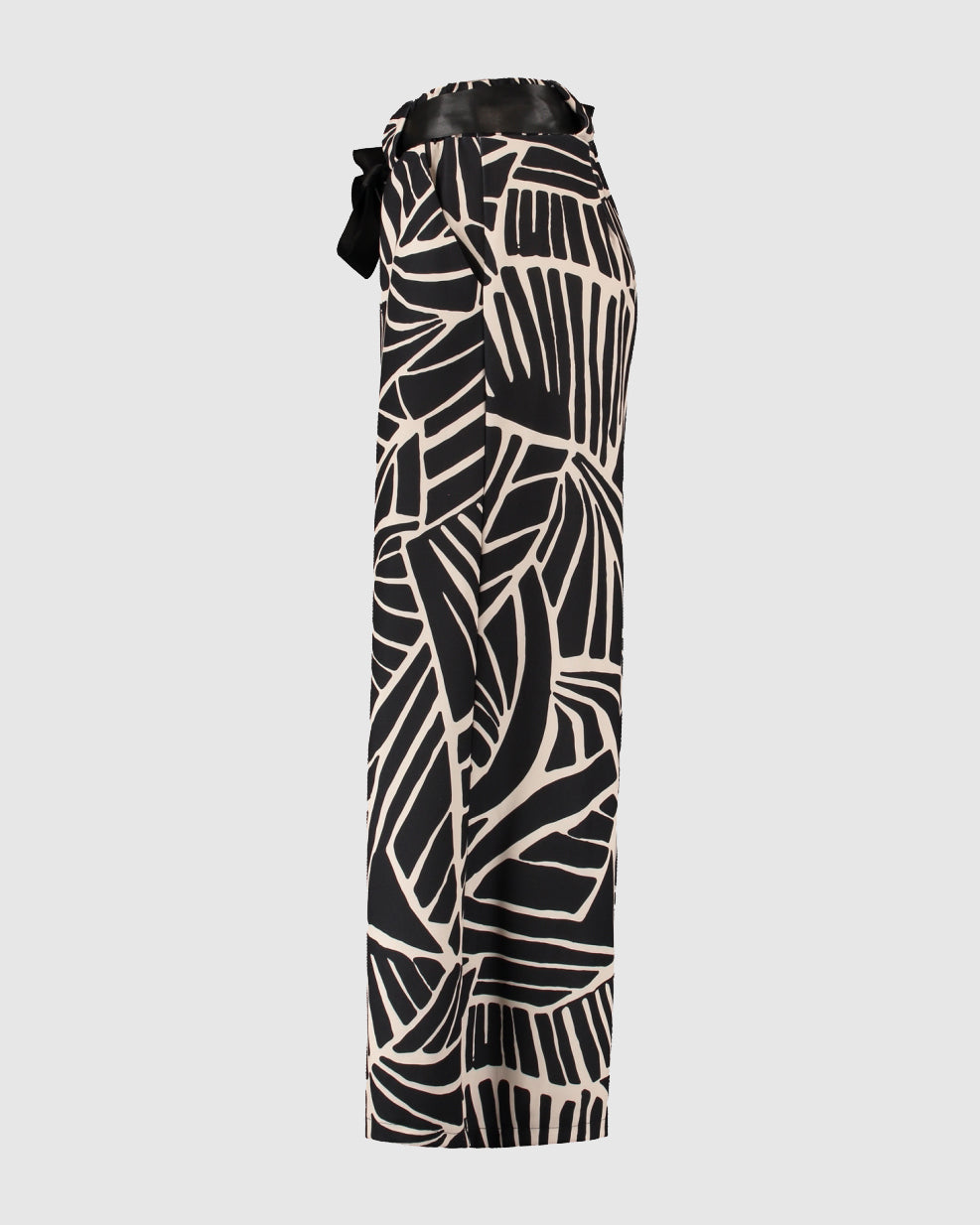 Women's printed pants 'Ni44a'-black div