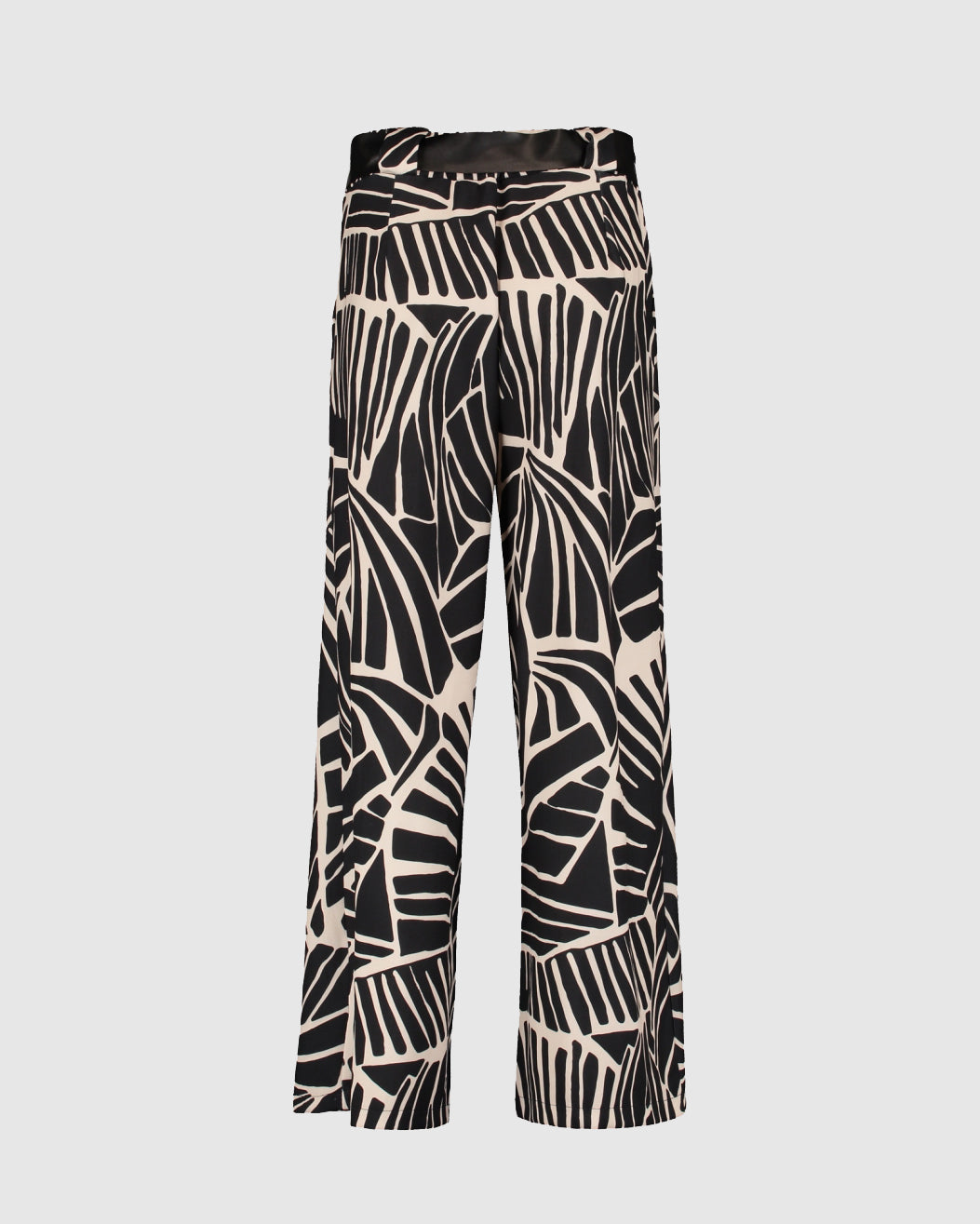 Women's printed pants 'Ni44a'-black div