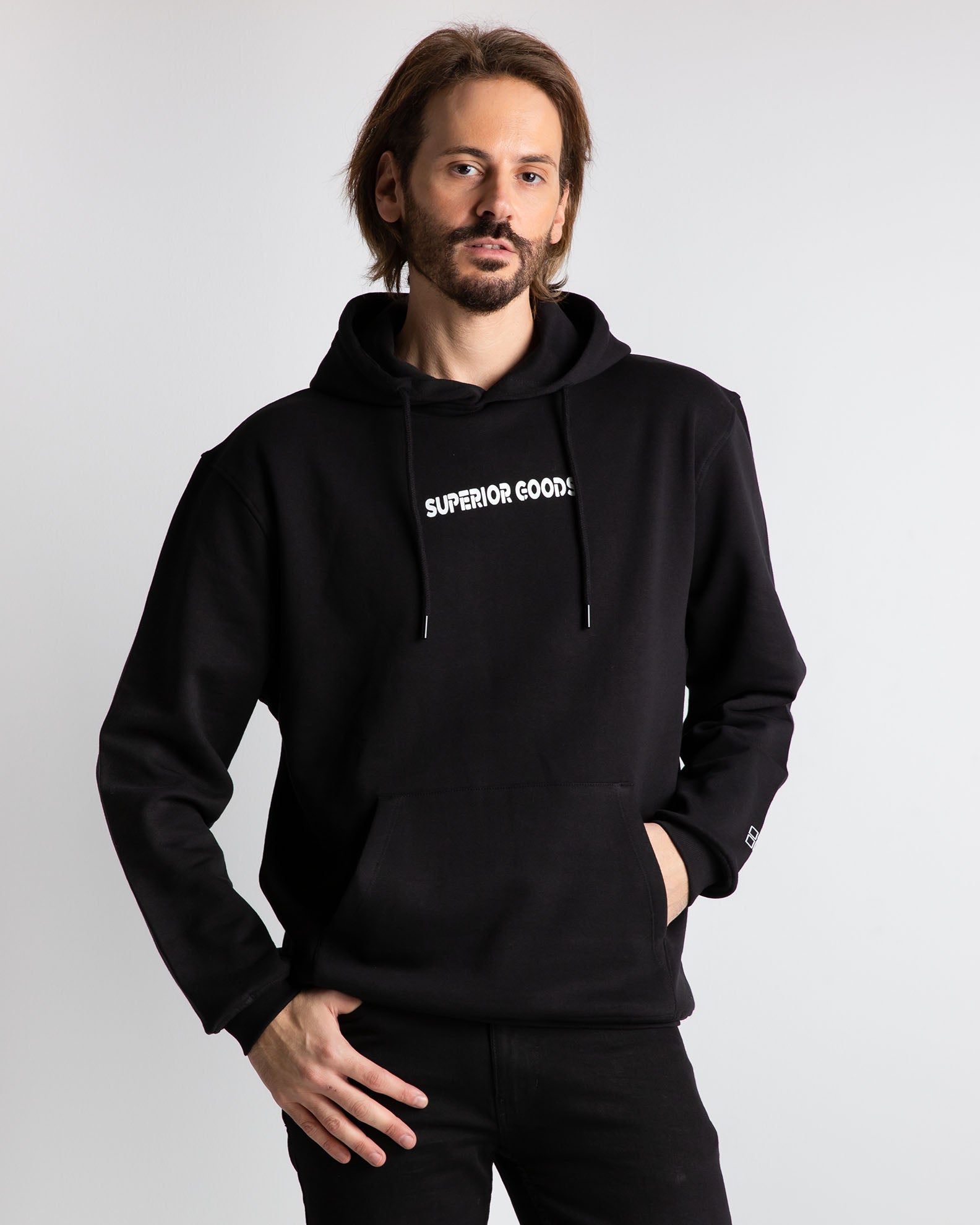 Men's Hoodie 'Jens'-black