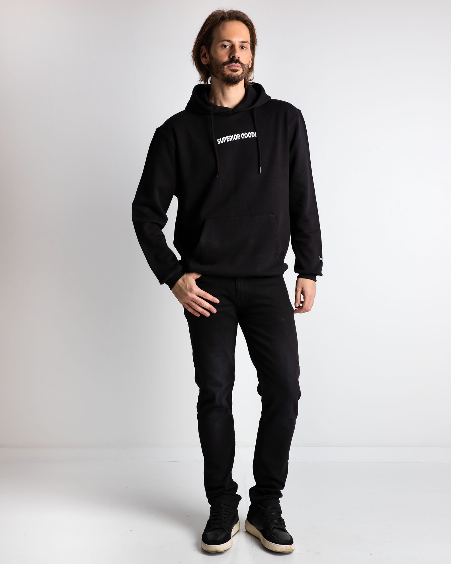 Men's Hoodie 'Jens'-black