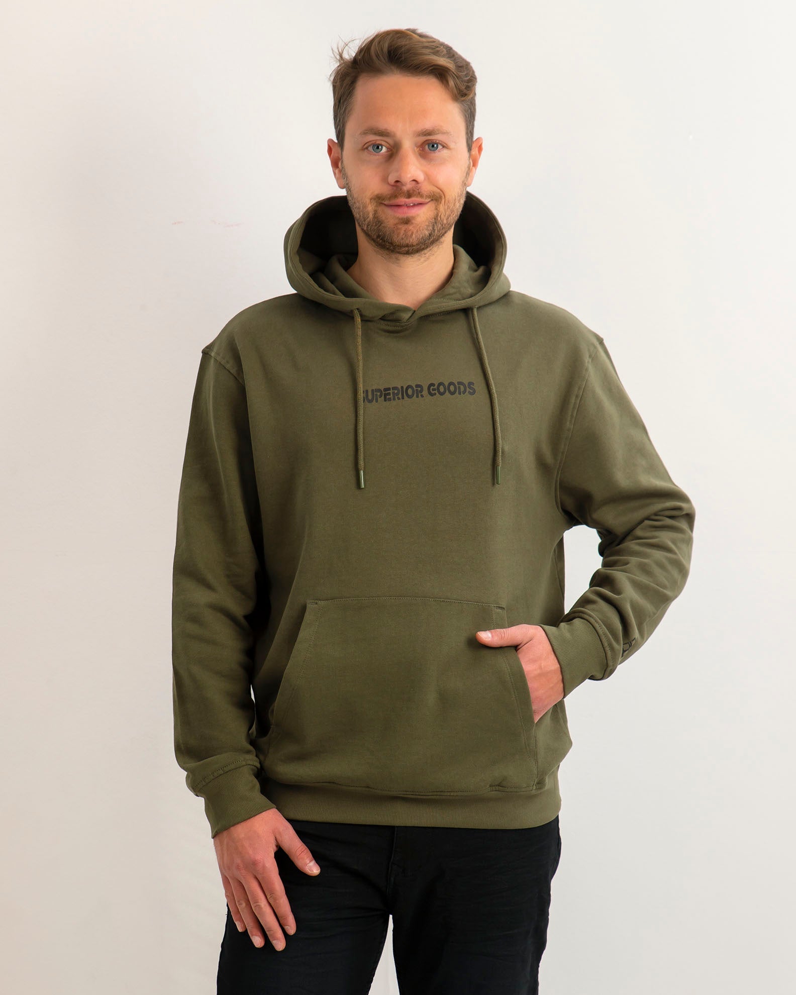 Men's 'Jens' Hoodie-khaki