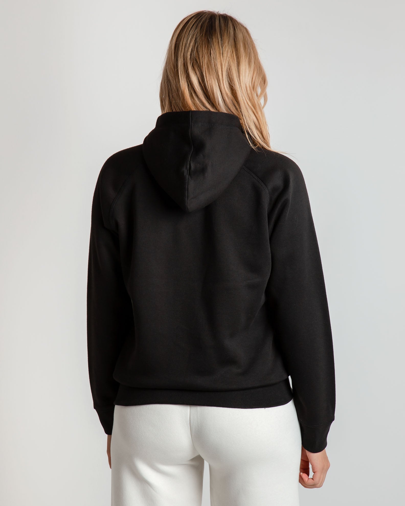 Women's Hooded Sweatshirt 'Maggi'-BLACK