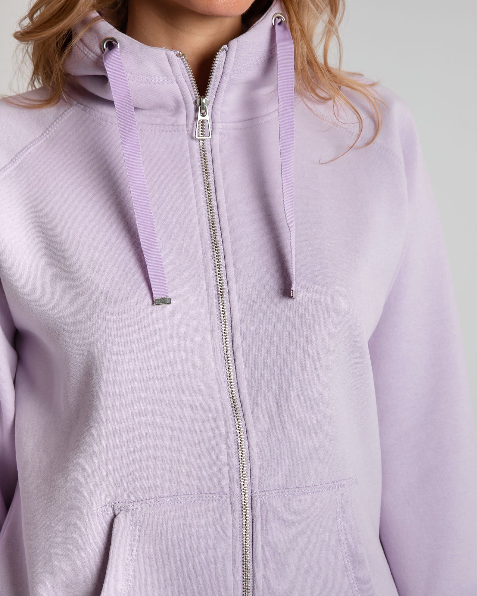 Women's Hooded Sweatshirt 'Maggi'-PURPLE