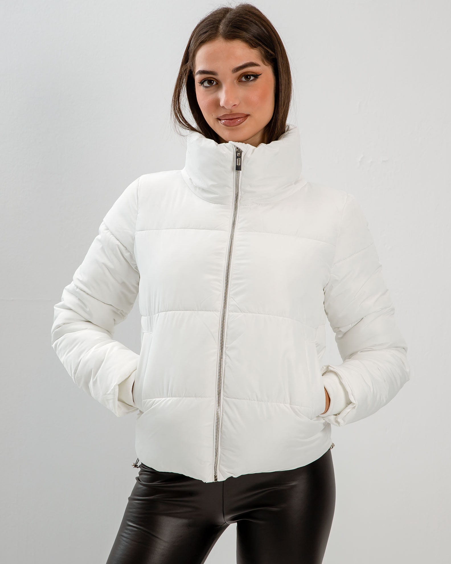 Women's Quilted Jacket 'Sierra'-OFFWHITE