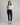 Women's High-Waist Paperbag Pants 'Acilia'-NAVY