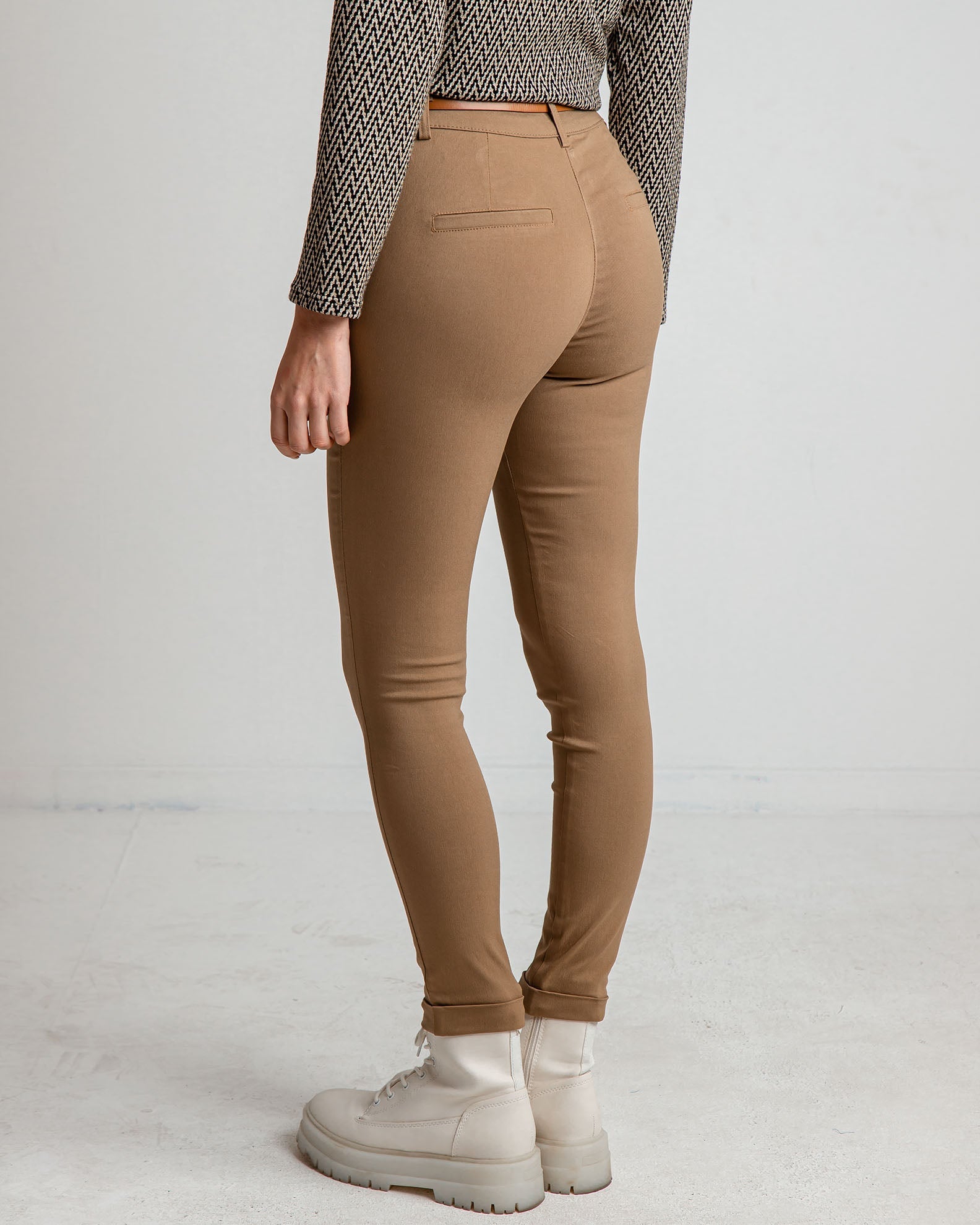 Women's Pants 'Marialena'-CAMEL