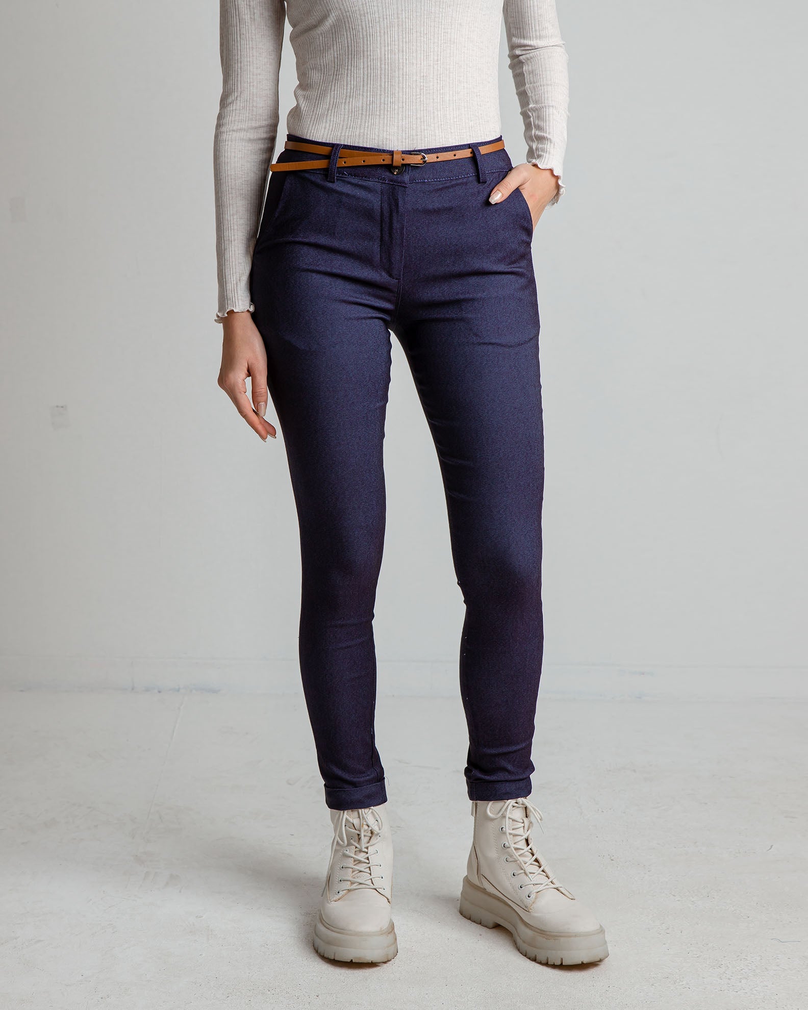 Women's Pants 'Marialena'-DENIM