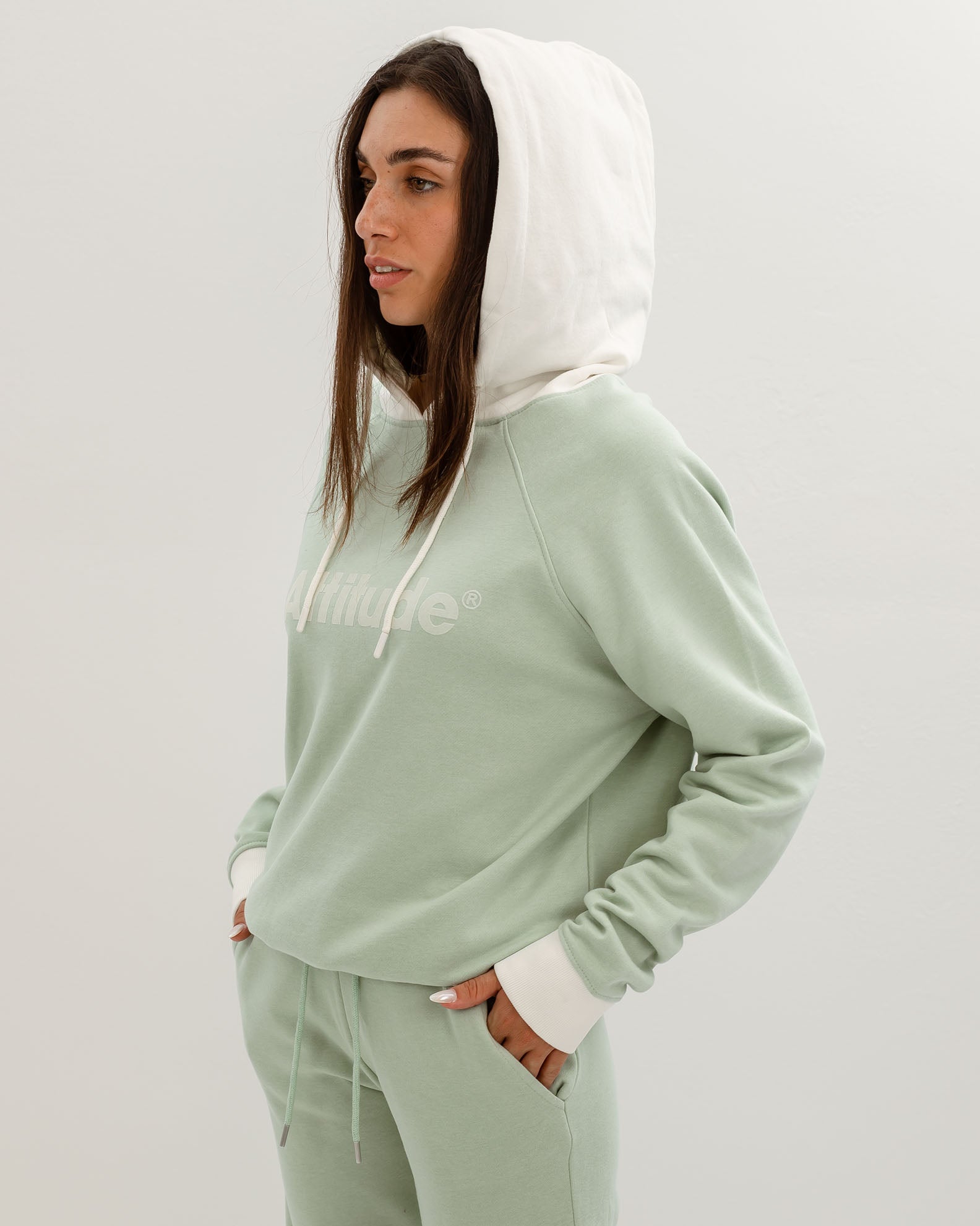 Women's Oversize Hooded Sweatshirt 'Jessica'-JADE