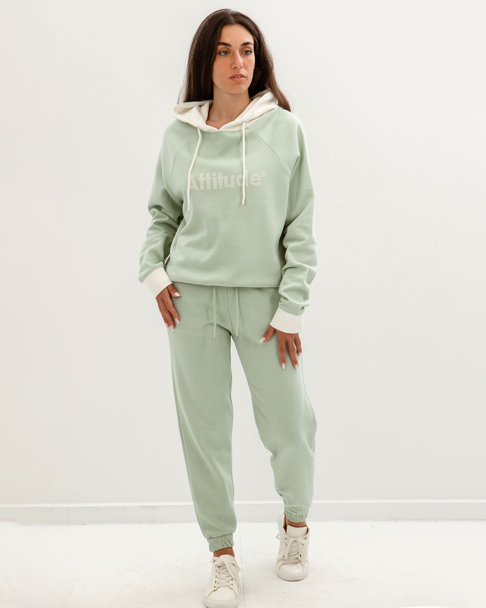 Women's Oversize Hooded Sweatshirt 'Jessica'-JADE