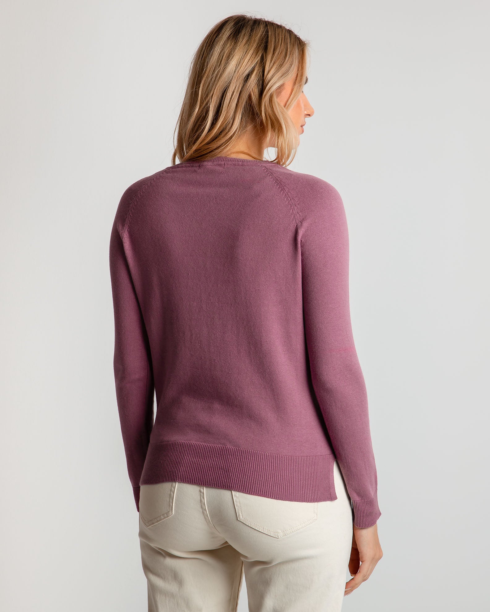 Women's Knitted Light Blouse 'Lily'-PINK