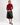 Women's pullover with stand-up collar-BORDEAUX