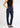 Γυναικείο παντελόνι easy fit με λάστιχο πίσω 'Adeline'-NAVY