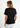 Γυναικεία μπλούζα loose fit με στρας 'Venia'-BLACK