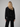 Γυναικεία ζακέτα με κουκουλα chenille 'Cher'-BLACK