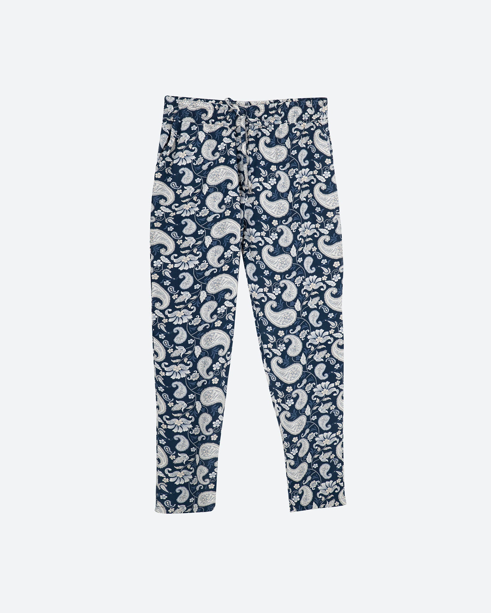 Women's Printed Pants 'Ricky'-navy div