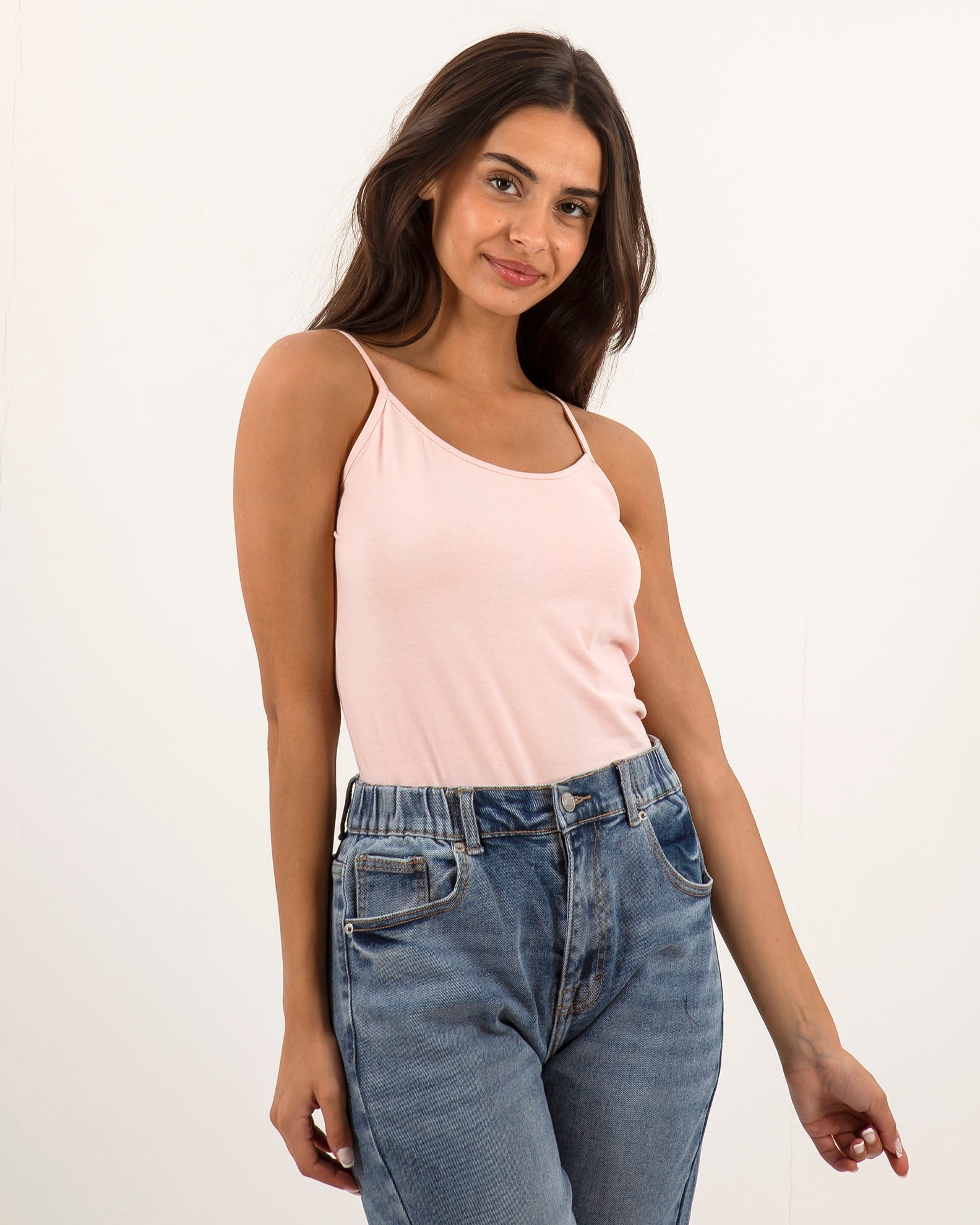 Women's sleeveless top 'Enrica'-PINK