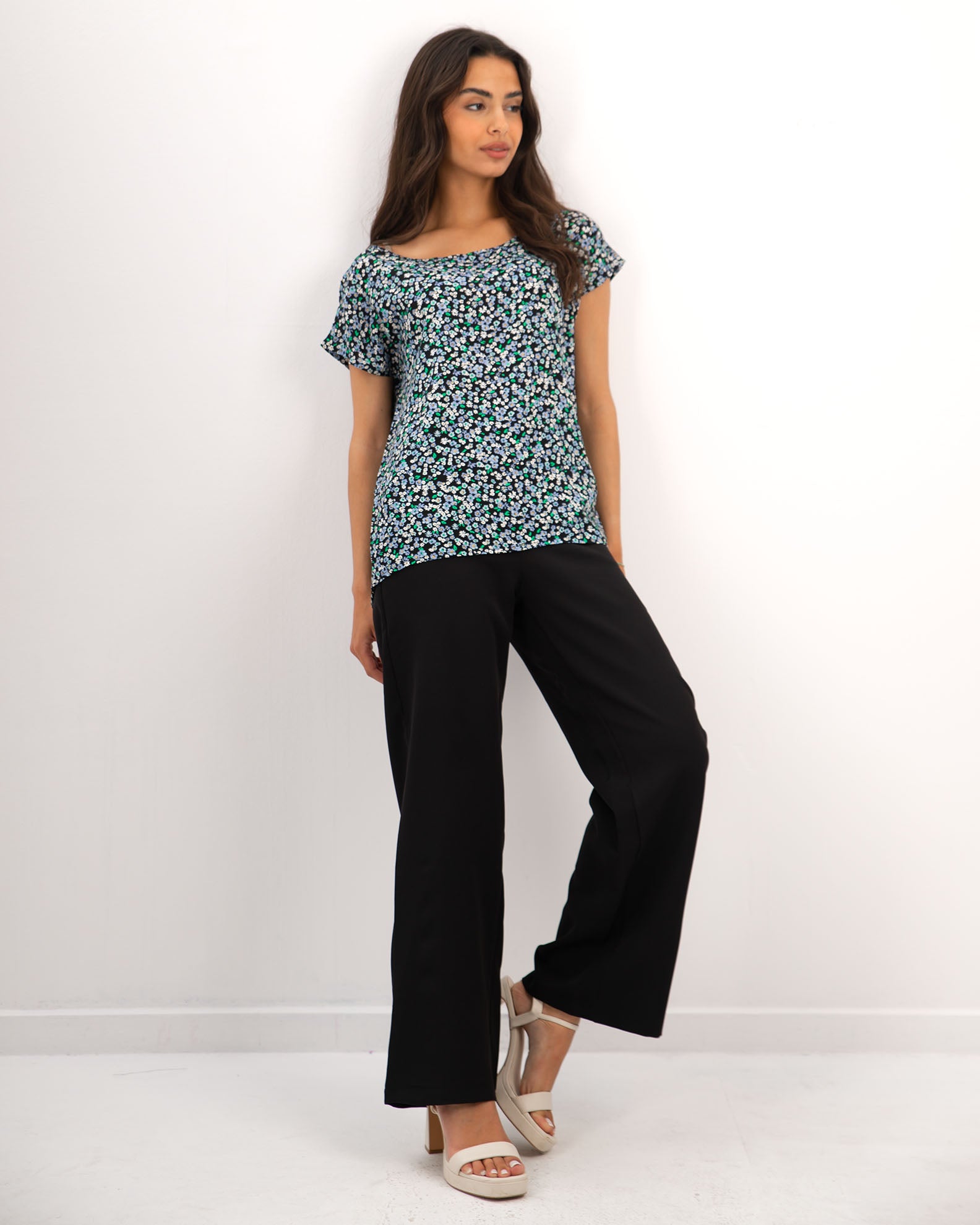 Γυναικεία μπλούζα φλοράλ 'Vanessa'-PRINT 4