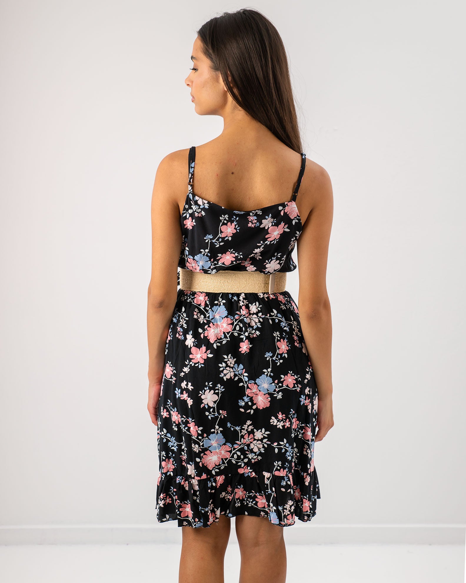 Sleeveless Floral Mini Dress 'Matina'-PRINT 5