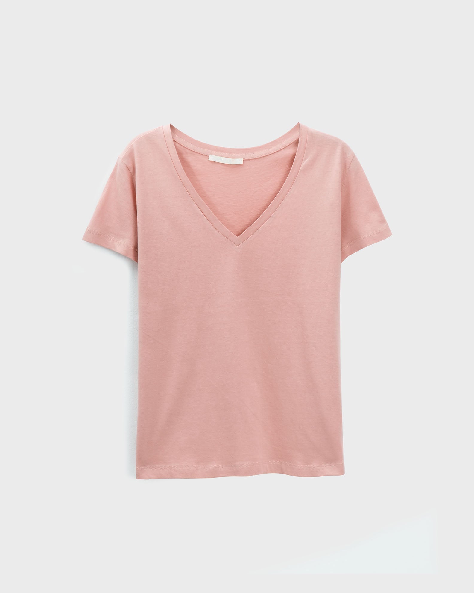 Γυναικείο Κοντομάνικο T-Shirt "Popi"-DUSTY ROSE