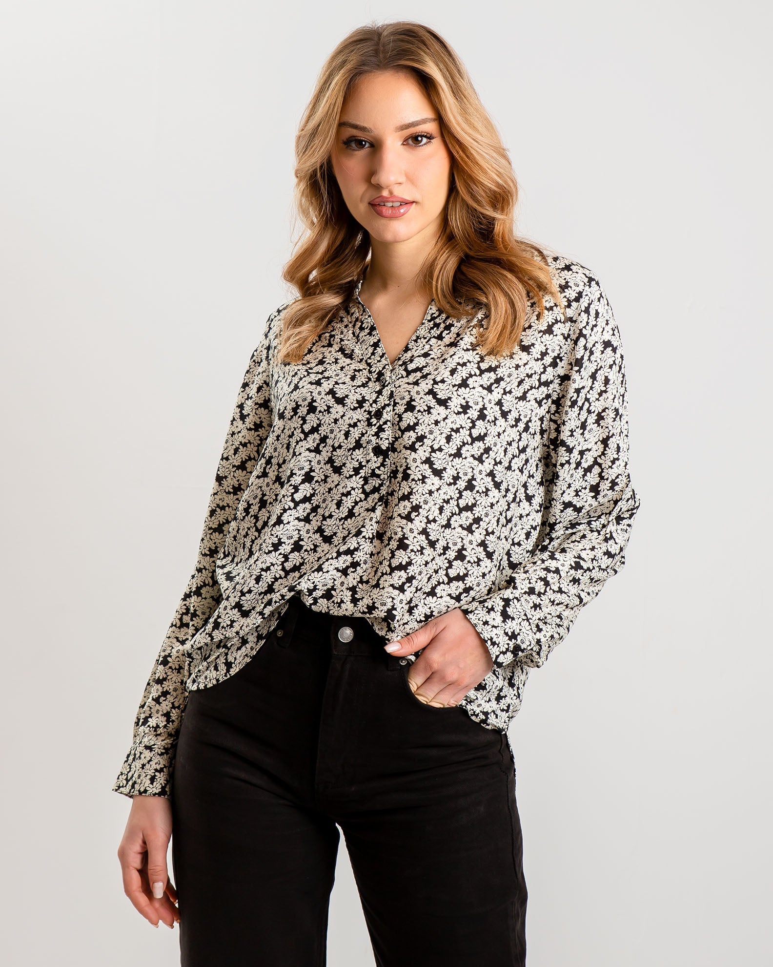 Women's Oversize Blouse-Shirt 'Eleni'-COMB.2