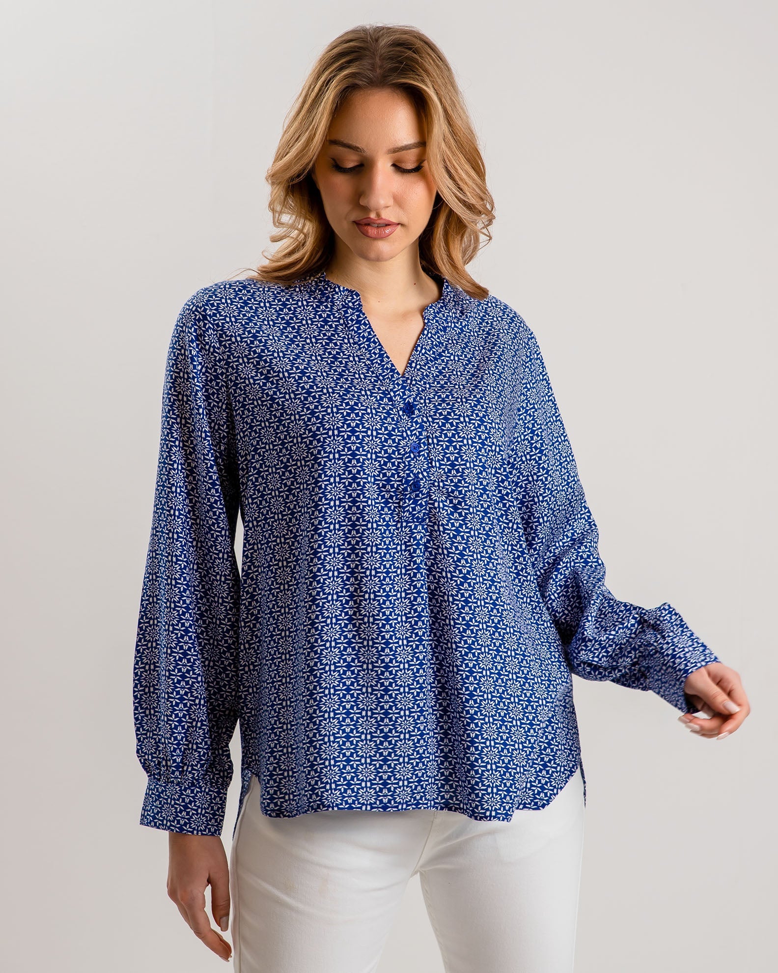 Women's Oversize Blouse-Shirt 'Eleni'-COMB.3