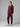 Γυναικεία ζακέτα basic με κουκούλα-BURGUNDY
