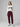 Γυναικείο παντελόνι φόρμας jogger basic-BURGUNDY