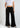 Γυναικεία παντελόνα φούτερ wide leg-BLACK