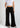 Γυναικεία παντελόνα φούτερ wide leg-BLACK