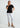 Γυναικείο t-shirt basic κοντομάνικο 'Vana'-black