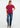 Γυναικείο t-shirt basic κοντομάνικο 'Vana'-cherry