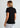 Γυναικείο basic t-shirt V 'Latina'-BLACK