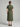 Μίντι φόρεμα κοντομάνικο με κουμπιά 'Claire'-KHAKI